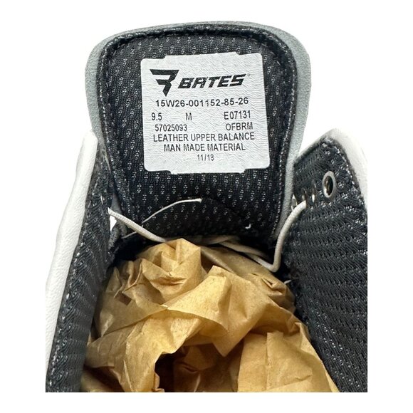 Bates Lites 7131New Women's White Leather Oxford Size 9.5 Medium Box & Tags - Picture 6 of 6